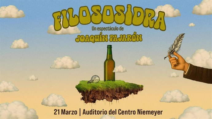 Las entradas para ‘FilosoSidra’, el nuevo espectáculo de Joaquín Pajarón, salen a la venta el 9 de diciembre