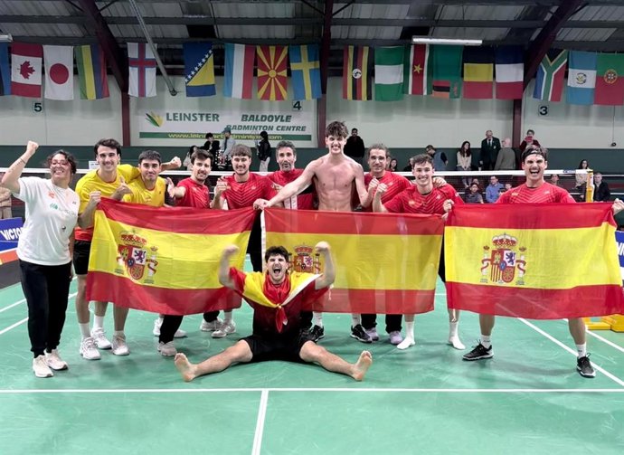 España se clasifica para el Europeo masculino de bádminton por equipos