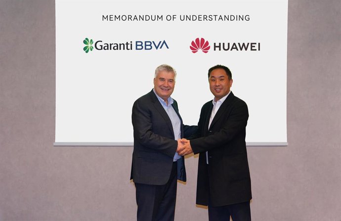 Memorandum of Understanding (MOU) signing between Huawei Consumer Group and Garanti BBVA