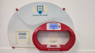 Archivo - Imagen de archivo de una administración de Loterías en Asturias.