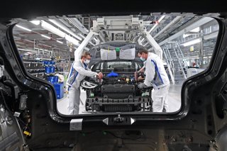 Archivo - Fábrica de Volkswagen en Alemania