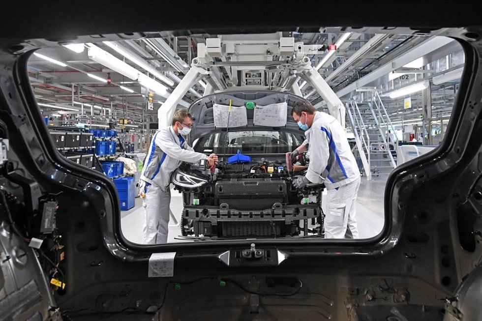 Archivo - Fábrica de Volkswagen en Alemania