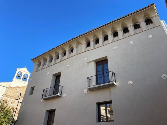 Estado actual del Palacio de los Alcañices, actual sede de la Casa de la Música.