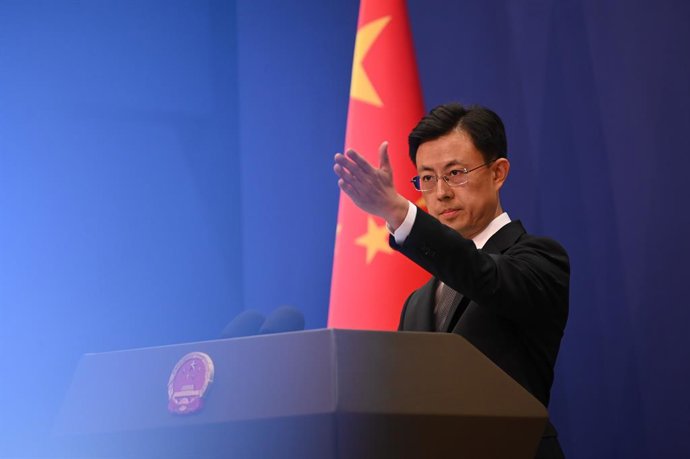 Archivo - Guo Jiakun, portavoz del Ministerio de Exteriores de China.
