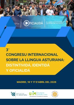 Abierta la convocatoria de ponencias para el III Congresu Internacional de la Llingua Asturiana en Madrid