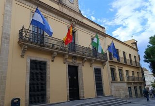 Fachada del Ayuntamiento de Jerez de la Frontera (Cádiz)
