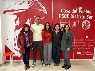 Acto de la Agrupación del PSOE Córdoba Sur dedicado a analizar y visibilizar la violencia que sufren las mujeres.