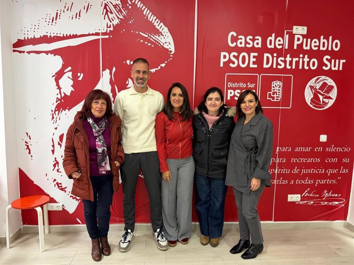 Acto de la Agrupación del PSOE Córdoba Sur dedicado a analizar y visibilizar la violencia que sufren las mujeres.