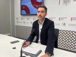 El viceportavoz socialista en el Ayuntamiento de Granada, Eduardo Castillo.