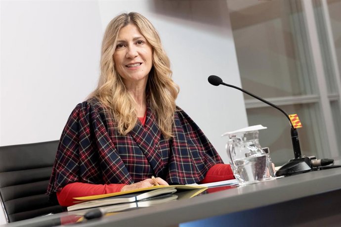 La vicepresidenta y portavoz del Gobierno de Aragón, Mar Vaquero