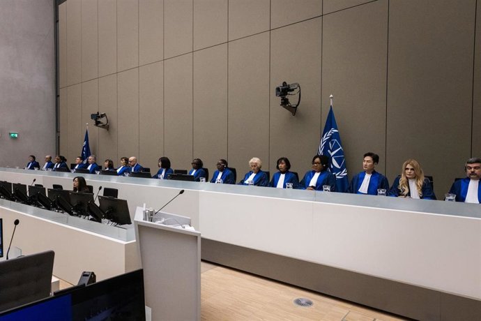 Archivo - Sesión de apertura del año judicial en el Tribunal Penal Internacional (TPI), el 24 de enero de 2025