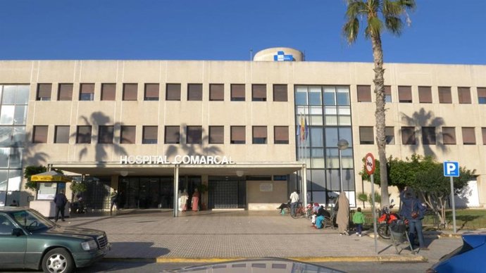 Imagen del Hospital Comarcal de Melilla.