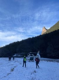 La Guardia Civil de Montaña realiza nueve rescates el puente festivo, entre ellos un menor que se lesionó con un trineo