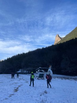 La Guardia Civil realiza ocho rescates el puente festivo en el Pirineo Aragonés