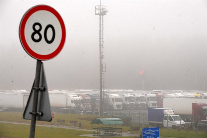 Imagen de archivo de la frontera entre Lituania y Bielorrusia.