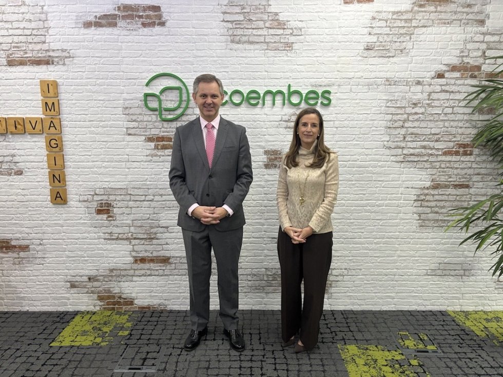 José Manuel Miñones, presidente de Mercasa, y Rosa Trigo, consejera delegada de Ecoembes. Mercasa y Ecoembes se unen para promover la gestión de residuos en las 24 unidades alimentarias de la Red de Mercas