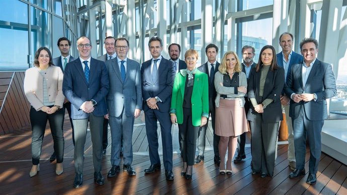 Archivo - Miriam Alvarez, Jorge Losada, Jorge Sainz, Fernando Casas, Cándido Pérez Serrano, Fernando Cuñado, Natán Diaz, Arantxa Tapia, Alejandro Zafra, Belén Díaz, Joaquín Castellón, Ana Sabiote, Marc Martínez y Miguel Angel Faura.