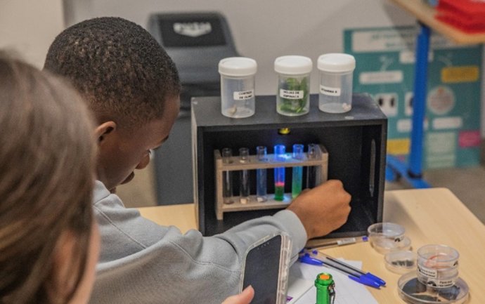 Imagen de recurso de uno de los talleres ofrecidos en la Casa de la Ciencia.