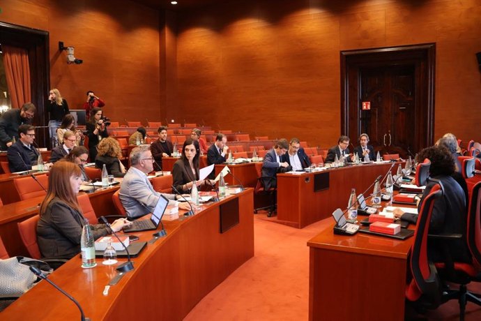 Reunió de la Junta de Portaveus del Parlament