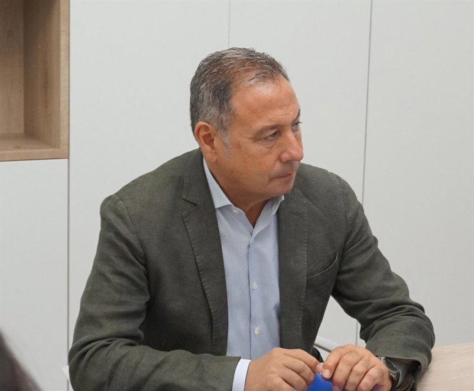 El presidente del PP de Sevilla, Ricardo Sánchez. 