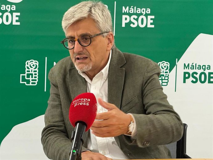 Archivo - El secretario general del PSOE de Málaga y parlamentario andaluz, Josele Aguilar, en una imagen de archivo.