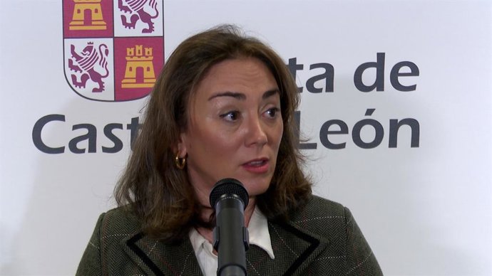 La consejera de Agricultura, Ganadería y Desarrollo Rural de Castilla y León, María González Corral.
