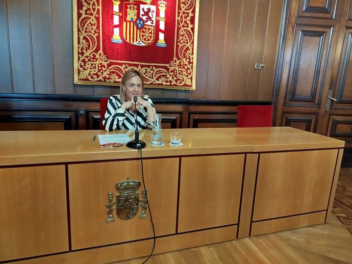 La delegada del Gobierno en Navarra, Alicia Echeverría
