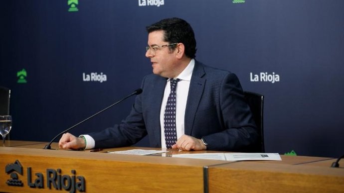 El portavoz del Gobierno riojano, Alfonso Domínguez