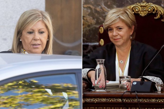 Las magistradas Susana Polo y Ana Ferrer 