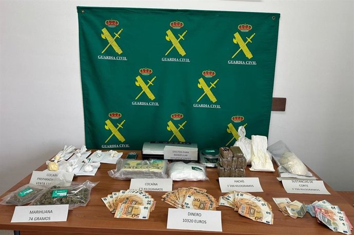 Detenidas cuatro personas y desarticulada una red dedicada a la venta de drogas en la zona de A Mariña (Lugo).