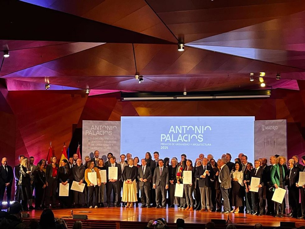 Madrid distingue seis proyectos urbanísticos significativos para la ciudad en los I Premios Antonio Palacios