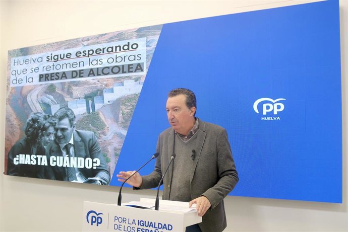 El presidente del PP de Huelva, Manuel Andrés González.