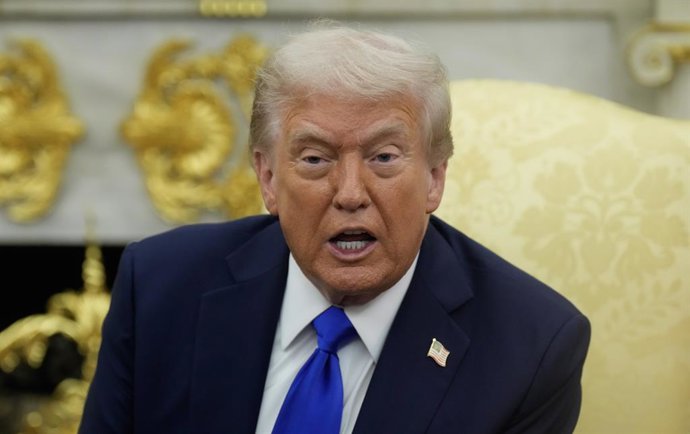 Archivo - El presidente de EEUU, Donald Trump.