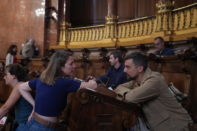 Archivo - La tinent d'alcalde d'Ecologia, Urbanisme, Infraestructures i Mobilitat de Barcelona i número dos per l'Ajuntament, Janet Sanz