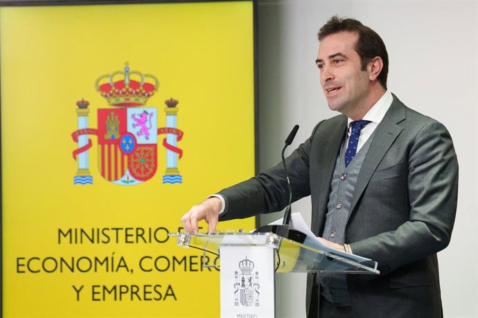 El ministro de Economía, Comercio y Empresa, Carlos Cuerpo