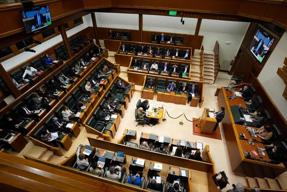 El Pleno ha debatido este martes las enmiendas de la oposoción a las cuentas vascas