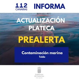 Prealerta por contaminación marina en Telde (Gran Canaria)