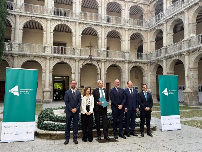 Presentación como asociación de la Conferencia de Rectores de las Universidades Públicas de Madrid