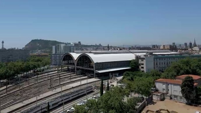 La Estació de França, en Barcelona.