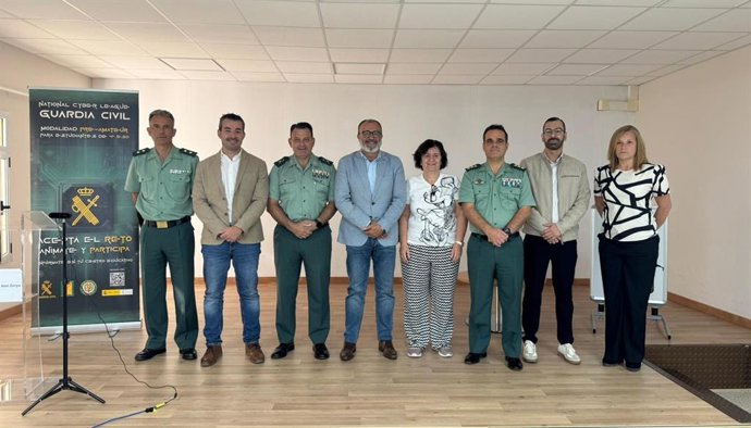 Presentación de la VII Ciberliga Guardia Civil, que se celebra por segundo año en Canarias