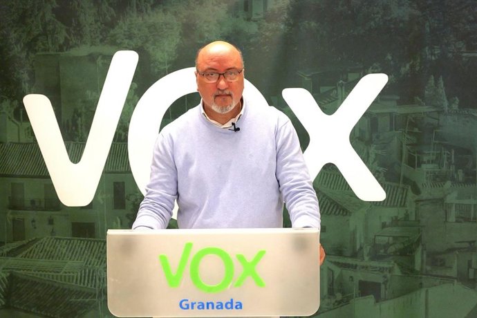 El presidente del comité ejecutivo provincial de Vox Granada, Ricardo López Olea