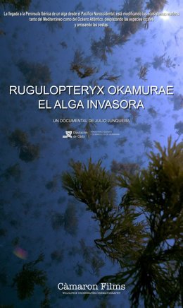 Carátula del cortometraje sobre el alga invasora realizado por Julio Junquera.