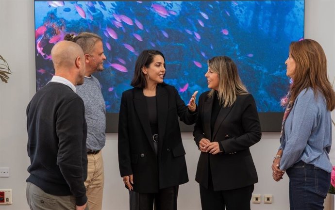 Ruth Lorenzo, embajadora de los Centros de Buceo de la Región de Murcia