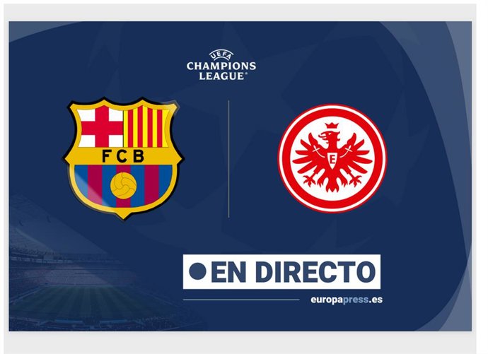 Onces Iniciales probables: Barcelona - Eintracht Frankfurt: resumen y estadísticas del partido de la jornada 6 de Champions