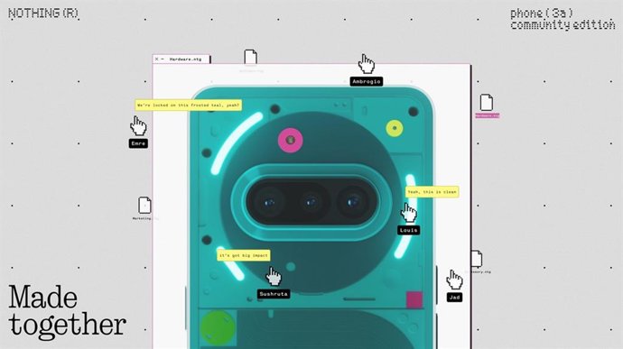 El nuevo Nothing Phone (3a) Community Edition.