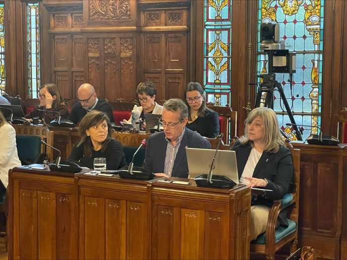 Marcelino Marcos, consejero de Medio Rural, este lunes durante su comprecencia en la Junta General