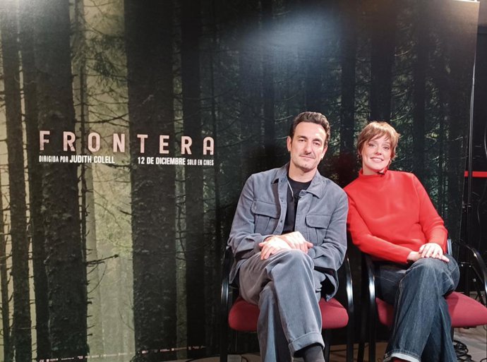 Miki Esparbé y María Rodríguez Soto, protagonistas de la película 'Frontera' (2025)
