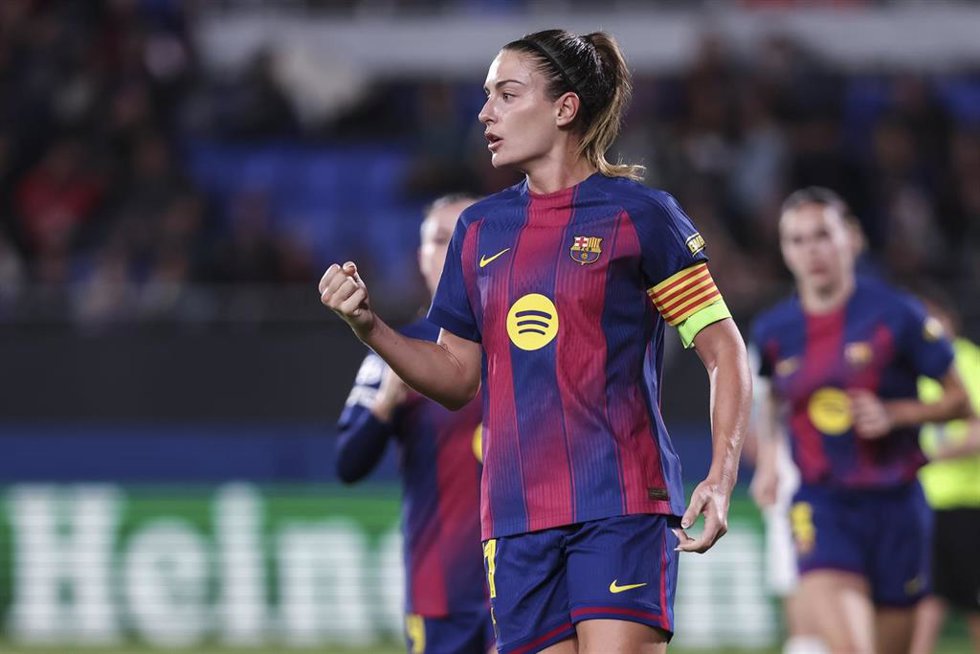 La futbolista del Bara Femení Alexia Putellas 