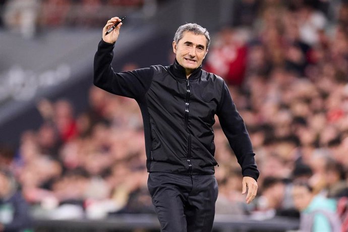 El entrandor del Athletic Club, Ernesto Valverde.