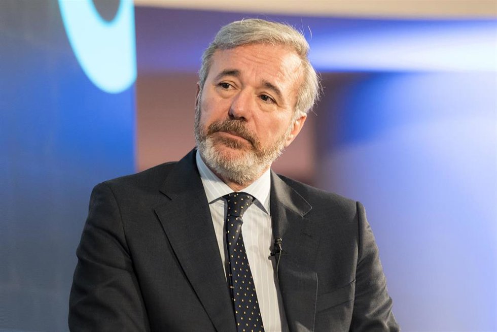 El presidente de Aragón, Jorge Azcón, participa en el Congreso España 360, en el Hotel Palace, a 25 de noviembre de 2025, en Madrid (España). 